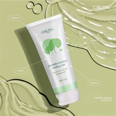 Jual Girlpal Centella Asiatica Peeling Gel G Facial Glowing Shopee