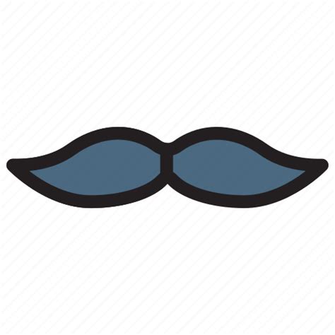 Fasion Man Monocle Moustache Icon