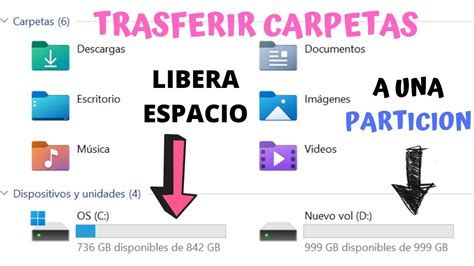 Como Cambiar Carpetas A Otro Disco Duro Mover Una Carpeta A Otro Disco