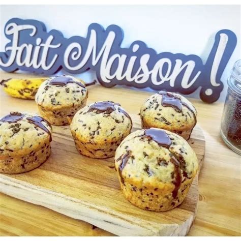 Muffins Bananes Chocolat Guy Demarle