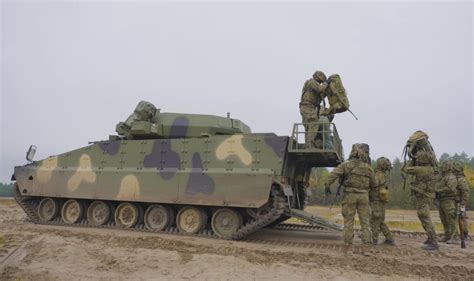 Polish Army Evaluates Redback Fighting Vehicle