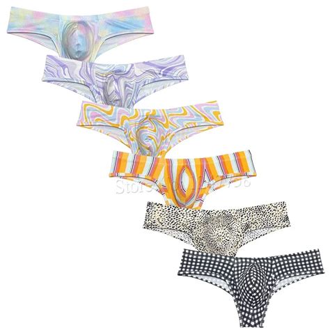 Sexy Bokserki Men S Bubble Knitted Fabric Underwear Panties Enhance Bulge Pouch Bikini Boxer