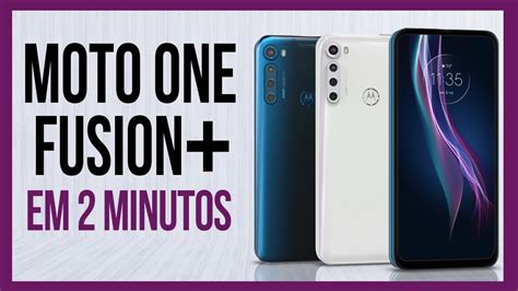 Motorola One Fusion Plus Ficha T Cnica Youtube