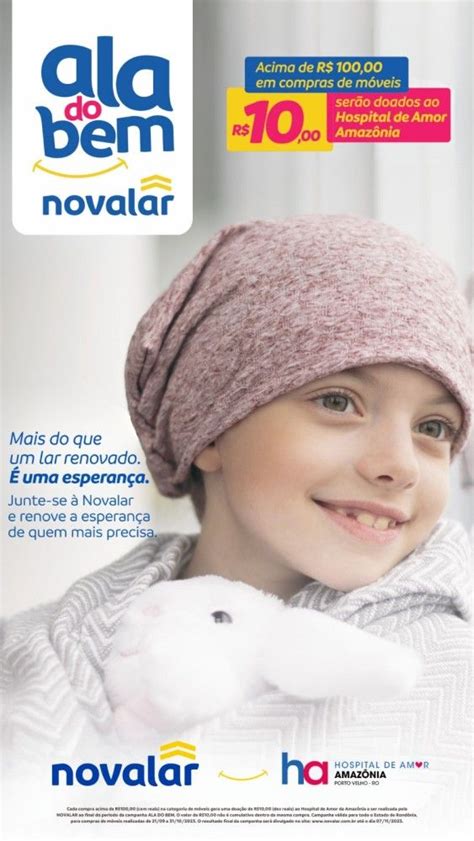 A Novalar realiza campanha solidária Ala do Bem em prol do Hospital