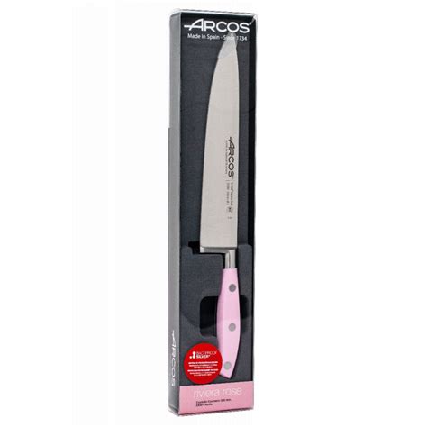 Cuchillo Cocinero Rosa Mm Serie Riviera Rose Arcos Ferreter A