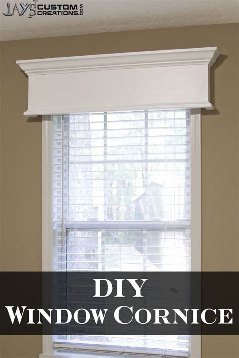 Easy Diy Window Cornice Jays Custom Creations