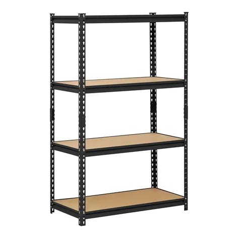 Muscle Rack Tier Heavy Duty Steel Garage Storage Shelving Unit In