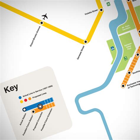 The Rochester Subway Map Reconnect Rochester