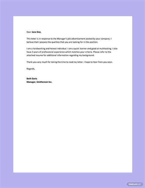 Free Internship Acceptance Thank You Letter Google Docs Word Pdf