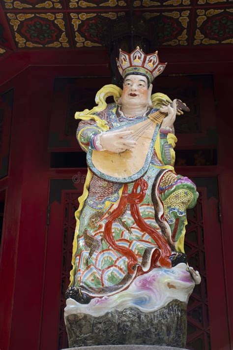 King Of The East And God Of Music In Four Heavenly Kings At Wong Tai