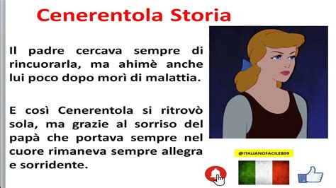 CENERENTOLA STORIA La Cenicienta En Italiano APRENDE ITALIANO