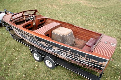 Chris Craft Sportsman Varnished Utility For Sale