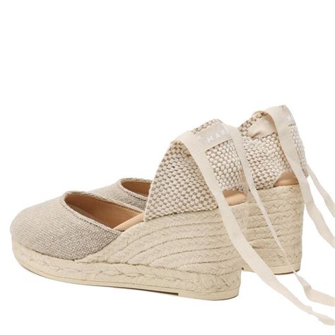 Espadrilles Manebi Low Wedge Espadlilles O Wl Natural Eschuhe De