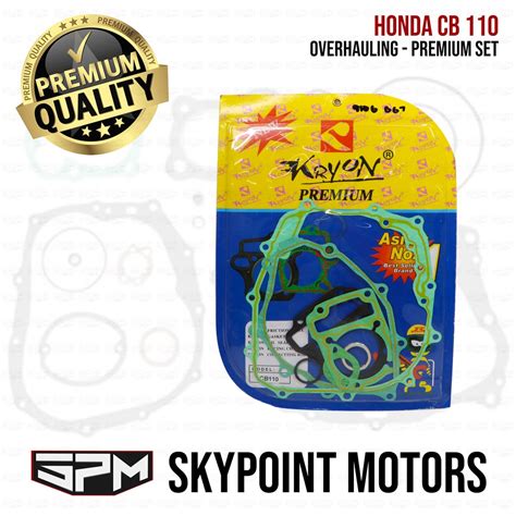 Overhauling Gasket Set For Honda Cb Kryon Shopee