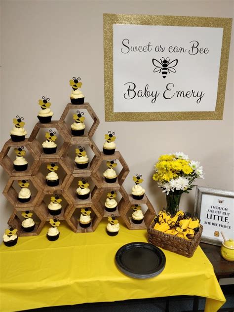 Sweet As Can Bee Baby Shower Bee Baby Shower Baby Bee Baby Shower