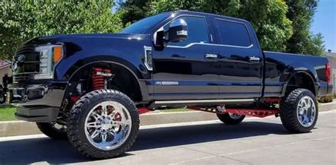 Ford F 250 4wd 2017 2022 6 Mcgaughys Lift Kit Premium Black Stainless