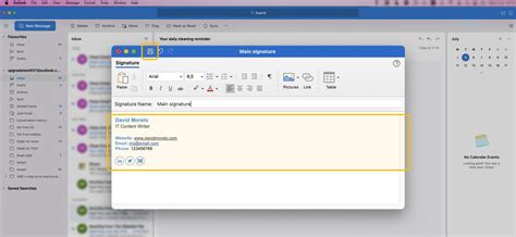 How To Create And Add A Professional Outlook Signature