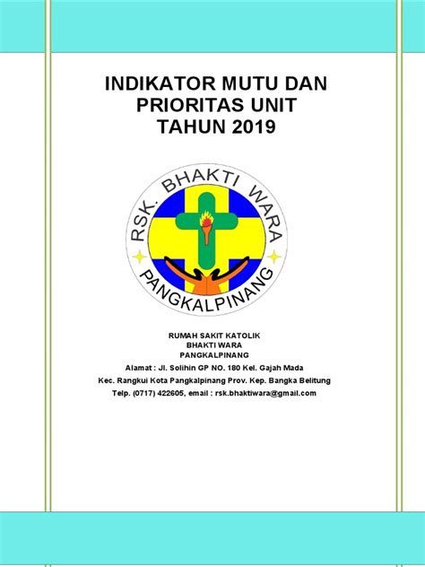 Indikator Mutu Prioritas Rs Dan Prioritas Unit Pdf