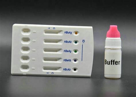 Hepatitis B Virus In Cassette One Step Rapid Test Panel