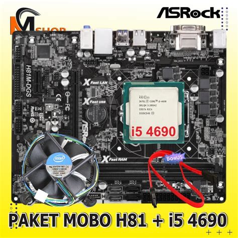 Mainboard Package Mobo H Intel Lga Ddr Processor I Fan