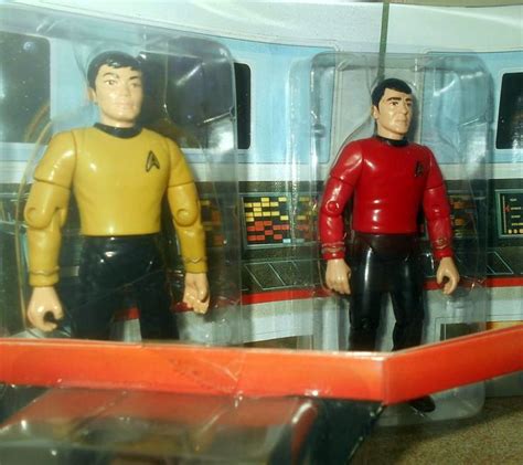 New Classic Star Trek Action Figure Set 9407 Kirk Spock Sulu Playmates Unopened Toy Startrek