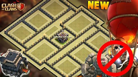 New Town Hall 9 War Base 2017 Th9 Anti 3 Star War Base With Replays