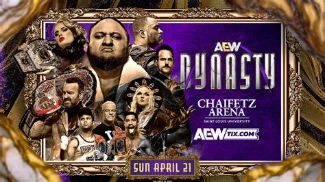 L Aew Annonce Tous Ses Ppv De Catch Newz