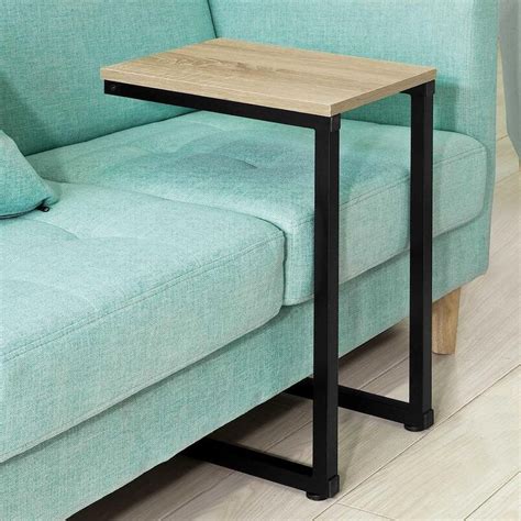 Sobuy End Table Sofa Side Table Coffee Table Fbt44 N Mesa Para Sofá Mesa Auxiliar Para Sofá