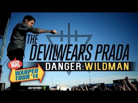 The Devil Wears Prada Intro Danger Wildman LIVE Vans Warped