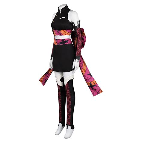 Demon Slayer Kimetsu No Yaiba Daki Cosplay Costume Kimono Outfits In