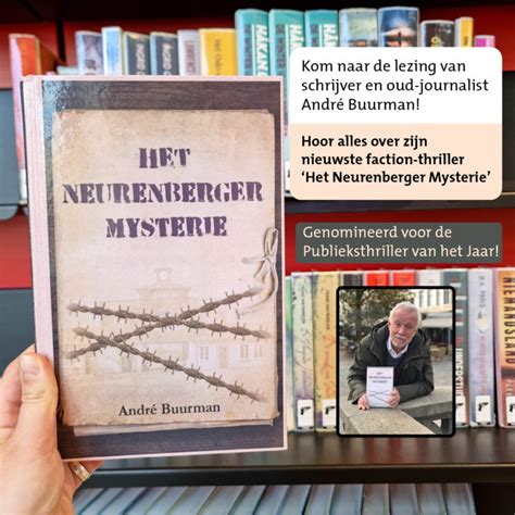 Ga Naar De Lezing Van Andr Buurman In Bibliotheek Aan De Vliet