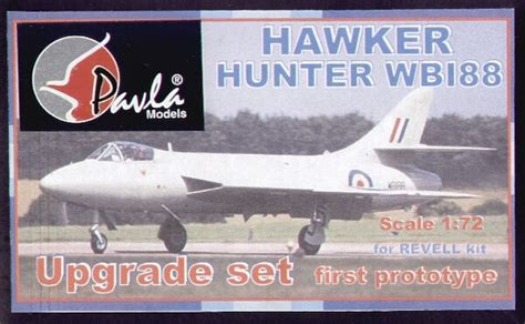 Pavla U72 68 Hawker Hunter Prototype Wb188 Revell