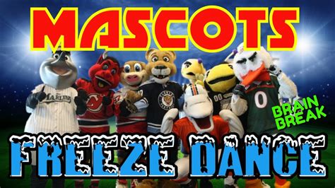 Mascot Freeze Dance Would You Rather Exercise Brain Break Movement