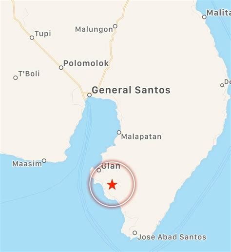 Terremoto Violenta Scossa Nelle Filippine Epicentro A Glan Nel Sud