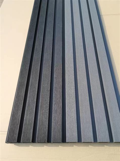 Co Extruded Exterior Outdoor Wall Wpc Fluted Cladding Panel Interior