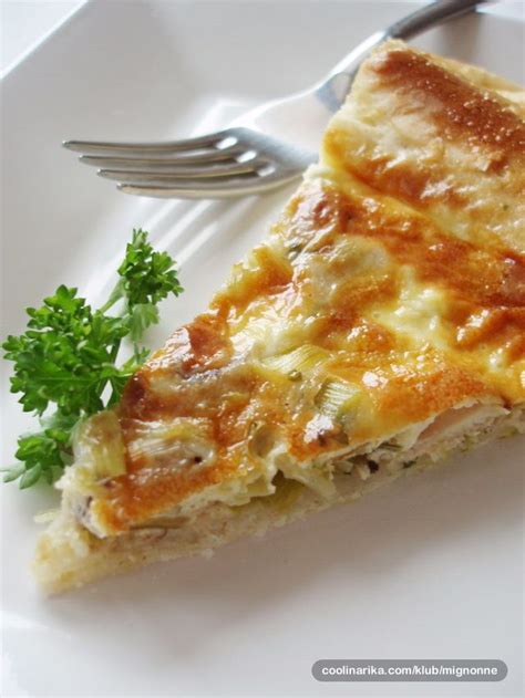 Quiche Sa Piletinom I Porilukom Coolinarika Cooking Recipes Food