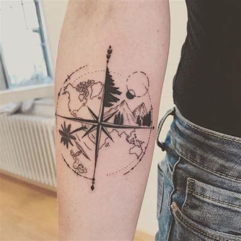 Tatuagem de viagem 40 ideias para você copiar