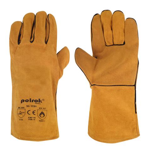 Rękawice Skórzane Ss 1721 Polrok Producent Rękawic Ochronnych I