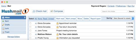 hushmail features alternatives analysis
