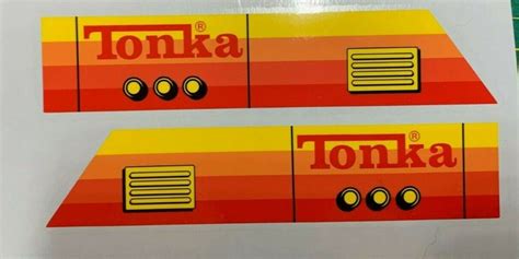 Tonka™ Replacement Decals – OKBrickWorks