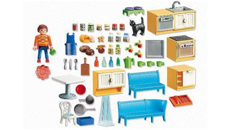 Cuisine avec coin repas Playmobil Maison de poupée youpikids ch