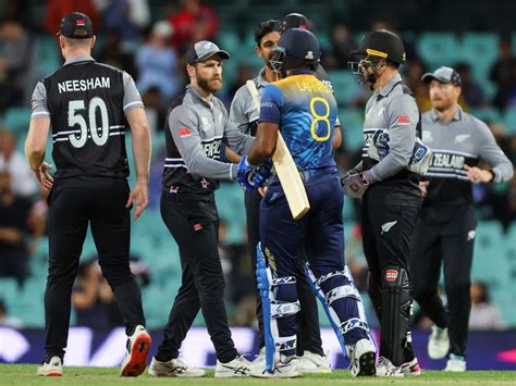 New Zealand Go Top After Beating Sri Lanka In T20 World Cup Cricket