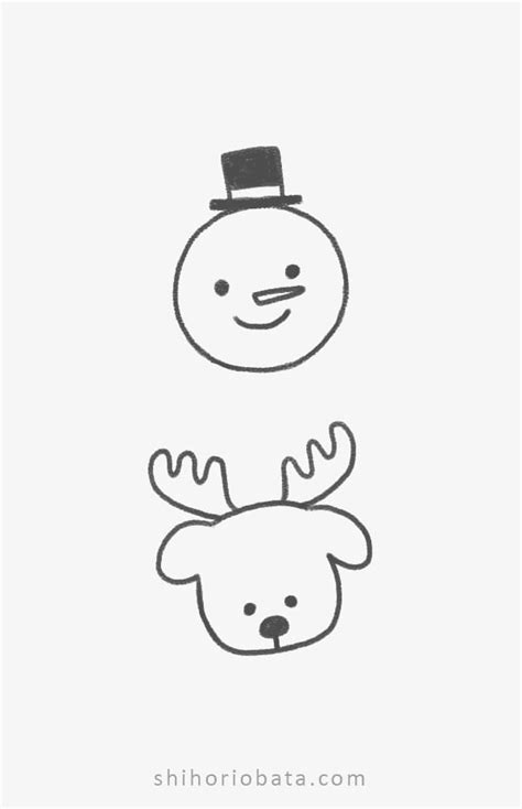 19 Christmas Drawing Ideas Easy Jeanakasey