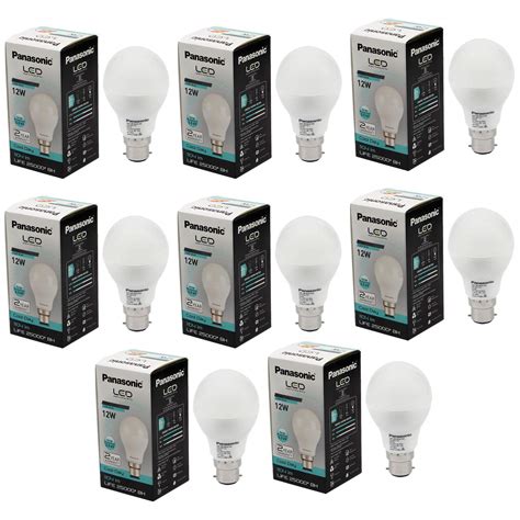 Buy Panasonic Base B Watt Cool Day Light Led Bulb White Pack Of