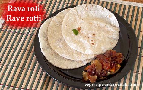 Rave Rotti Recipe How To Make Plain Rava Roti Sooji Ki Roti Rave