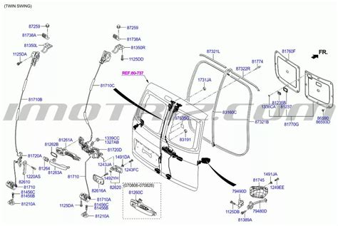 Panel Assy Tail Gate Trim Hyundai H 1