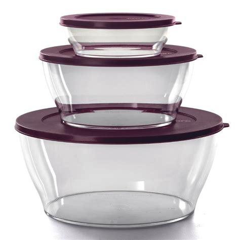 Tupperware Kit Tigelas E Jarra Clear Policarbonato Pecas Loja Chefe