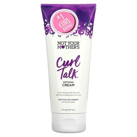 Not Your Mothers Curl Talk Defining Cream 6 Fl Oz 177 Ml