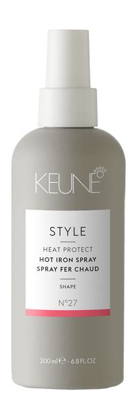 Термозащитный спрей для укладки Keune Style Hot Iron Spray N купить с доставкой по выгодным