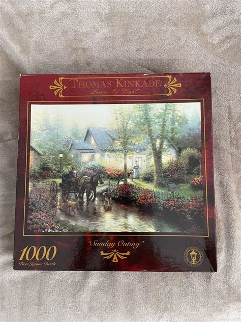 Thomas Kinkade Sunday Outing Piece Puzzle For In Beverly Hills